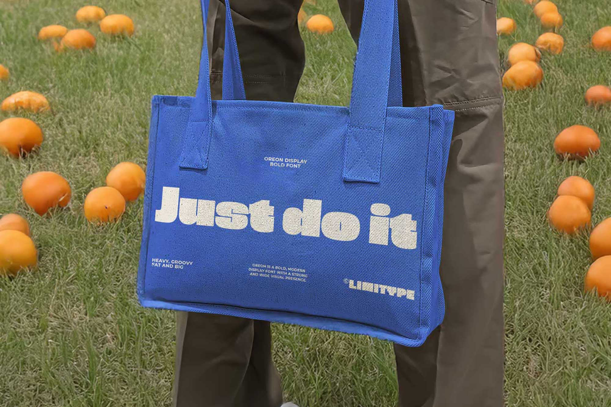 Oreon Just Do It tote bag